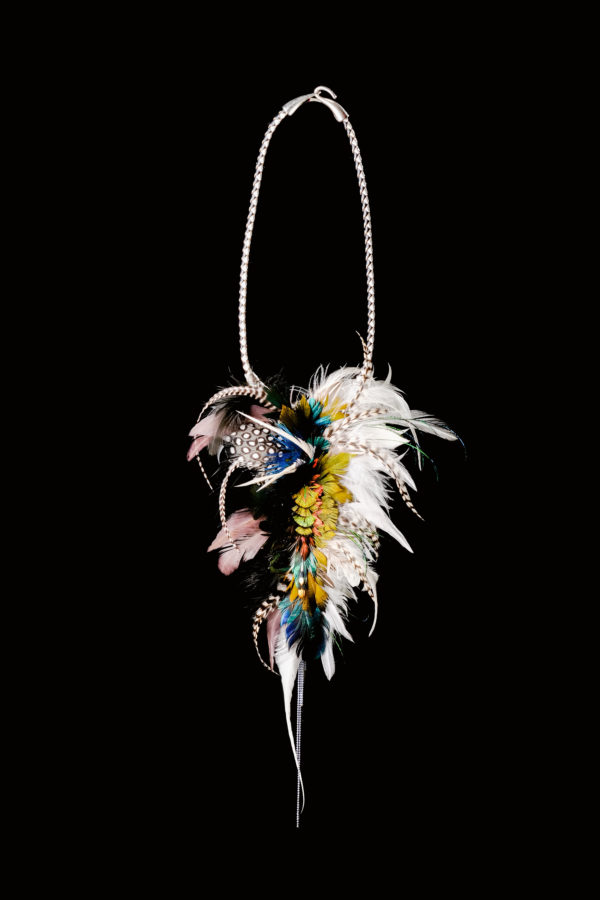 Natural Feather Necklace